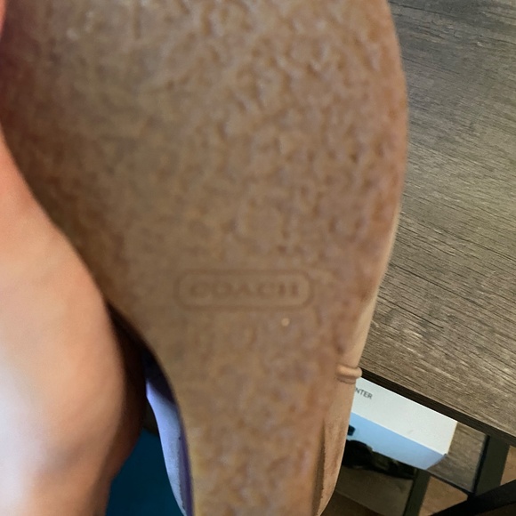 COACH Wedges with Wood sole - Picture 5 of 6